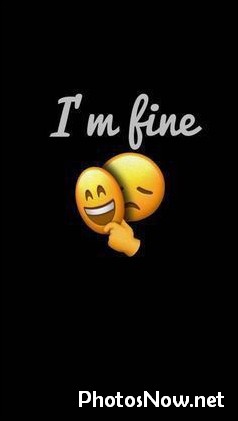 sad-emoji-dp8 i-am-fine-dp